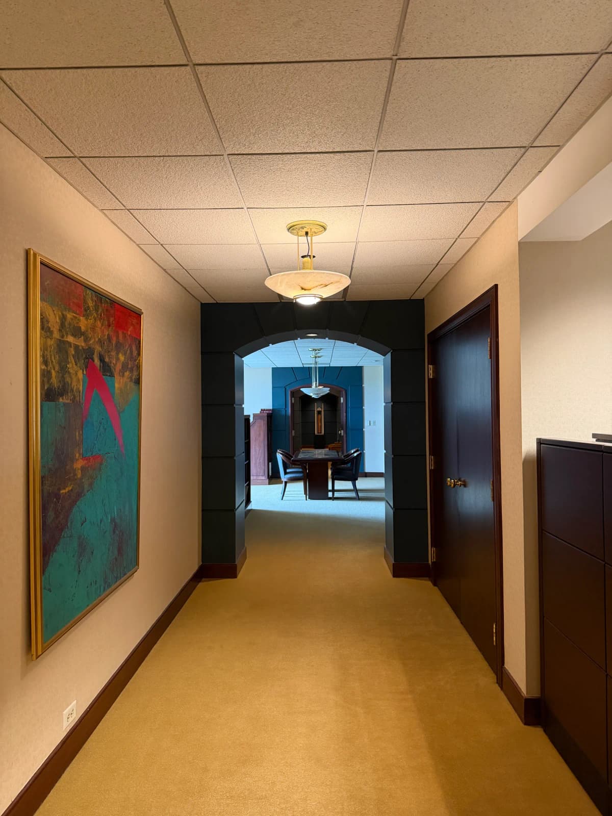 Bank of America Center lobby, Montpelier & Associates